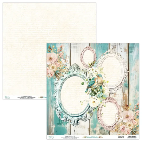 Mintay Papers - Winged Melodies - 12×12″ Paper Set - Image 5