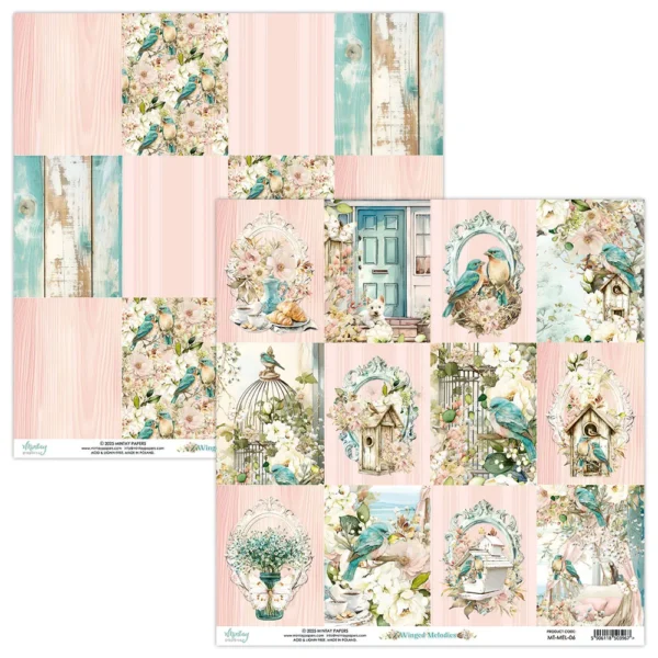 Mintay Papers - Winged Melodies - 12×12″ Paper Set - Image 3