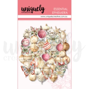 Uniquely Creative - Baubles & Butterflies Ephemera