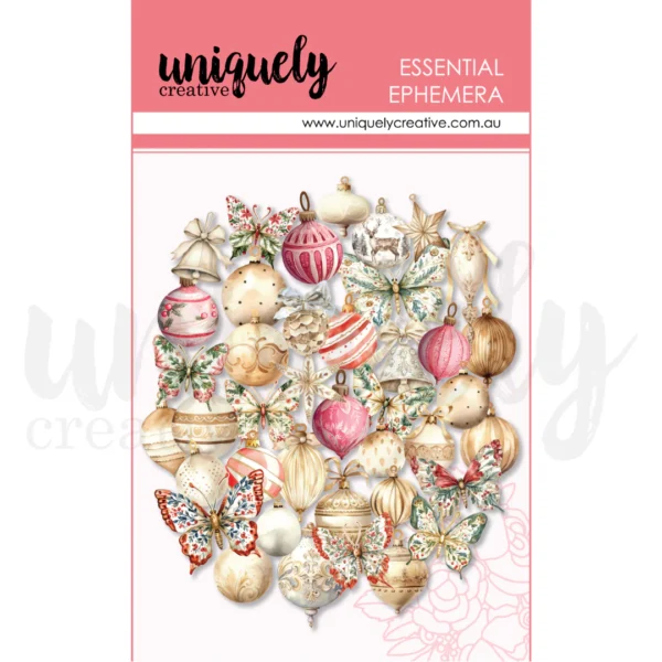 Uniquely Creative - Baubles & Butterflies Ephemera