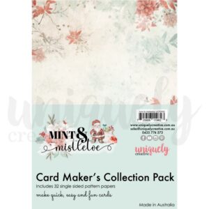 Uniquely Creative - Mint & Mistletoe - Card Maker's Collection Pack (A5 Size)