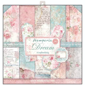 Stamperia - 12x12″ Paper Pad, Double Sided - Dream