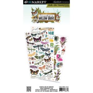 49 & Market - Curiosities In Willow Grove - Rub-on Transfers, Essential