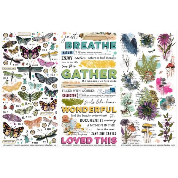 49 & Market - Curiosities In Willow Grove - Rub-on Transfers, Essential - Image 2