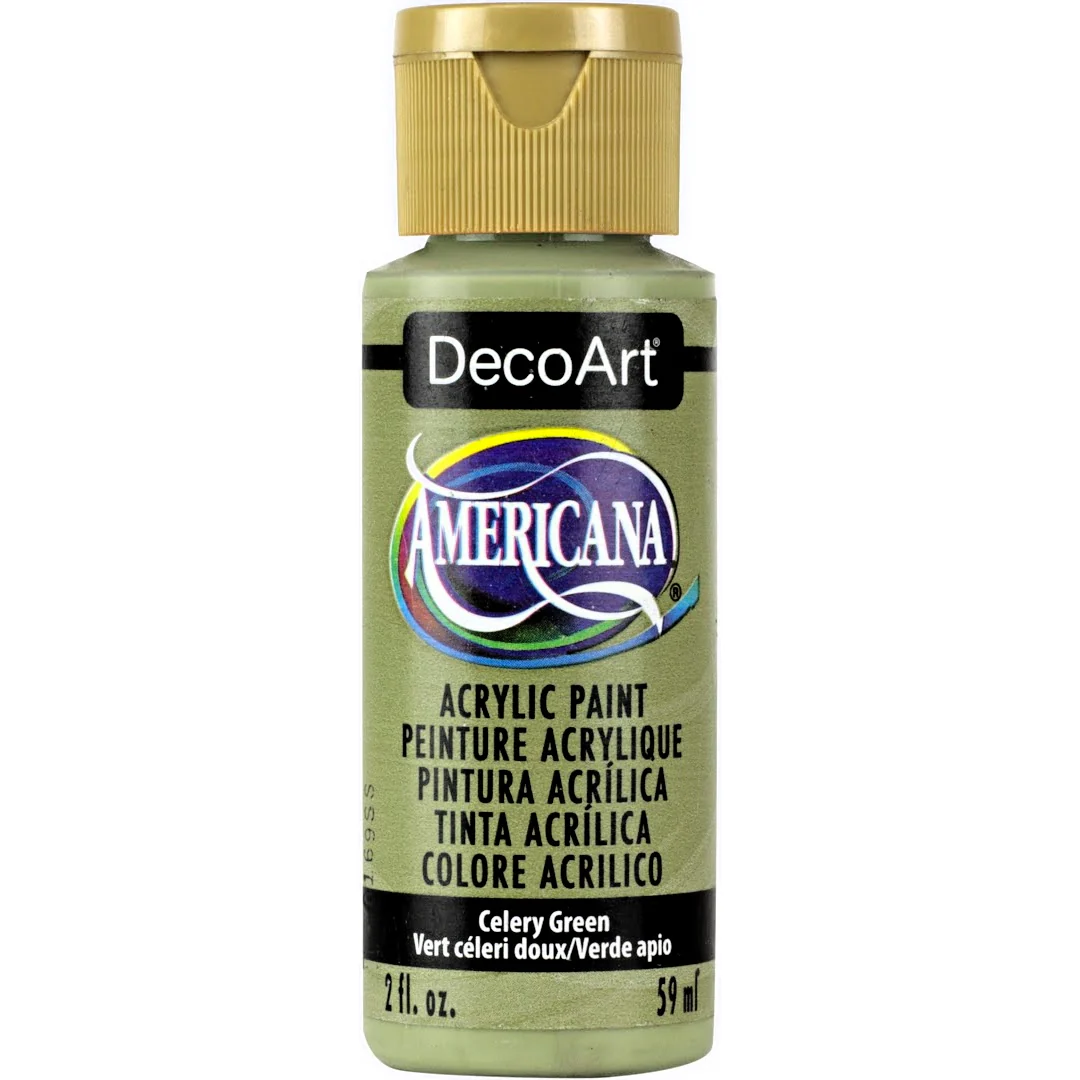Americana Acrylic Paint 2oz - Celery Green