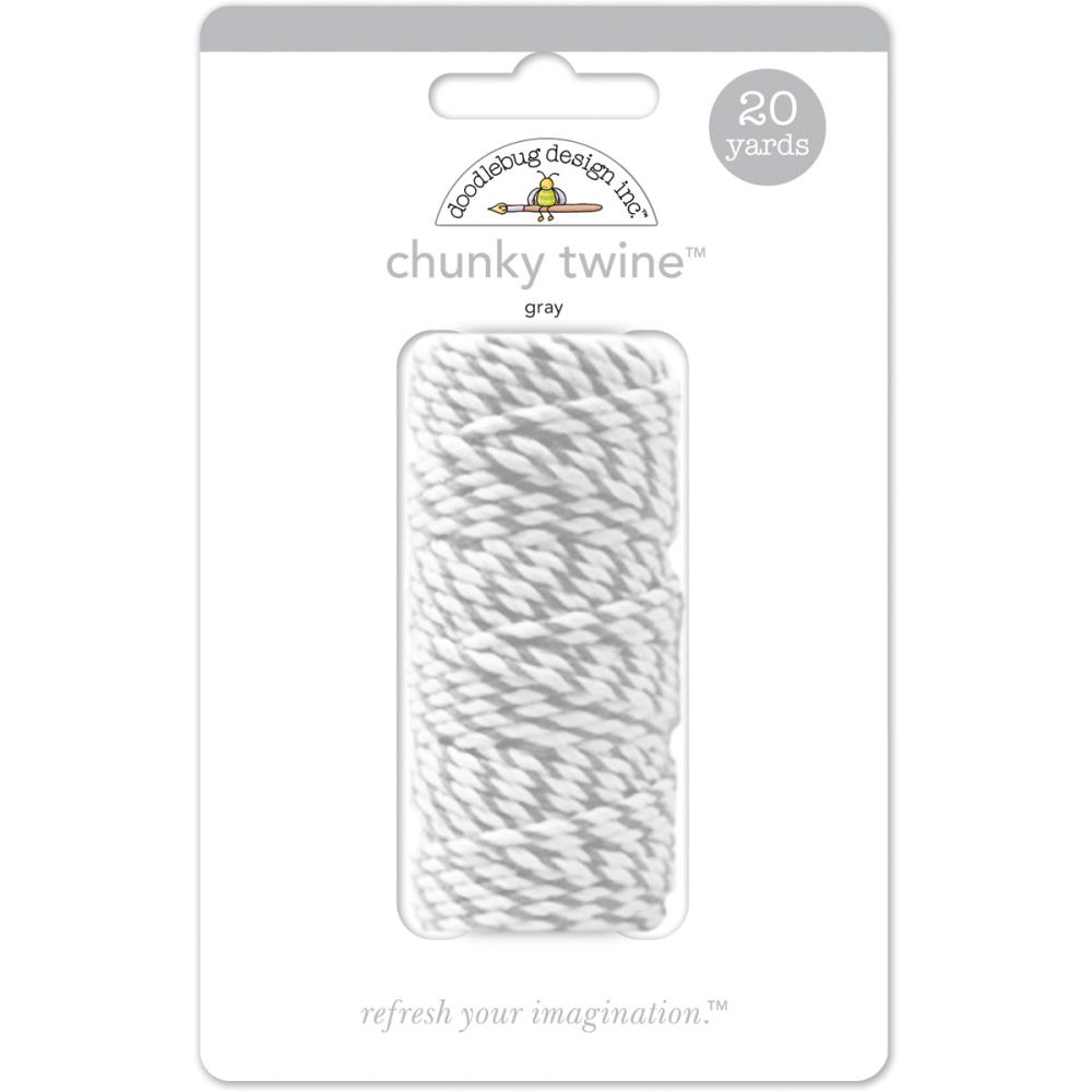 Doodlebug Chunky Twine - Grey