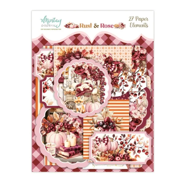 Mintay Papers - Rust & Rose - Elements