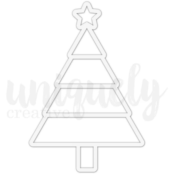 Uniquely Creative - Home for Christmas - Christmas Tree Overlay