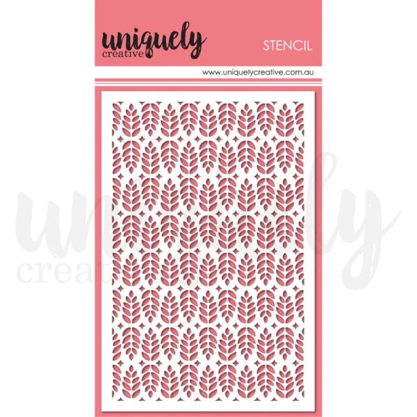 Uniquely Creative - Home for Christmas - Stencil, Festive Tidings