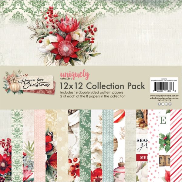 Uniquely Creative - Home for Christmas - 12x12 Collection Pack