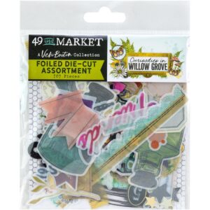 49 & Market - Curiosities In Willow Grove - Foiled Die-Cut Assortment