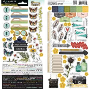 49 & Market - Curiosities In Willow Grove - Cardstock Stickers