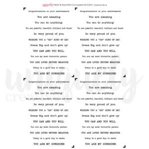 Uniquely Creative - Heart & Soul - Cut-a-Part Sheet, MINI