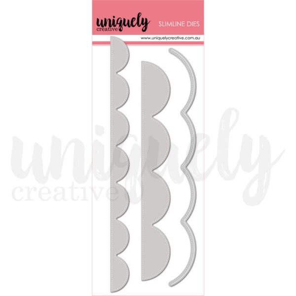 Uniquely Creative - Heart & Soul - Oversized Scallop Strip Dies