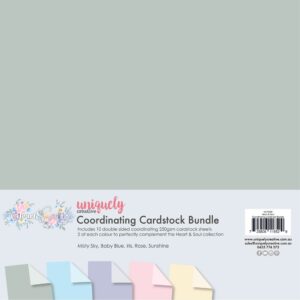 Uniquely Creative - Heart & Soul - 12" x 12" Coordinating Cardstock Bundle