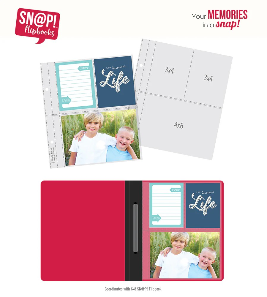 Simple Stories - Pocket Pages For 6"X8" Flipbooks - 3x4/4x6 Pockets - Image 4