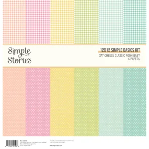 Simple Stories - Classic Pooh Baby - Basics Kit 12x12"