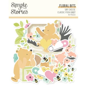 Simple Stories - Classic Pooh Baby - Floral Bits