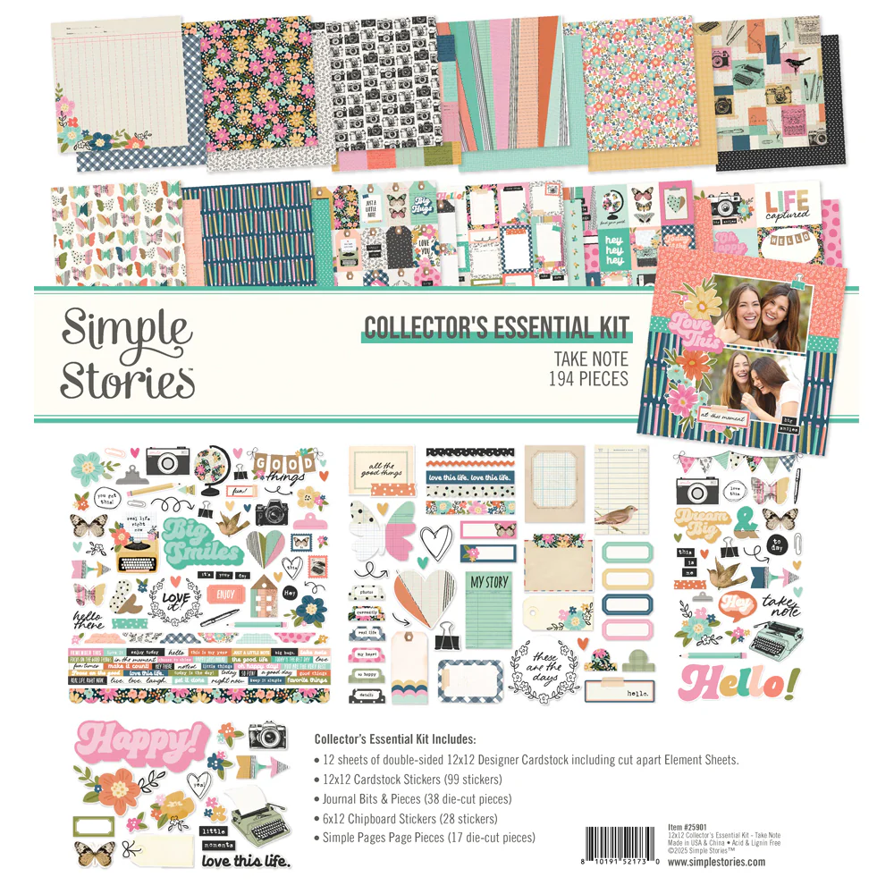 Simple Stories - Take Note - Collector's Essential Kit