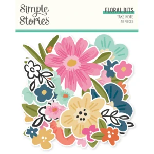 Simple Stories - Take Note - Floral Bits