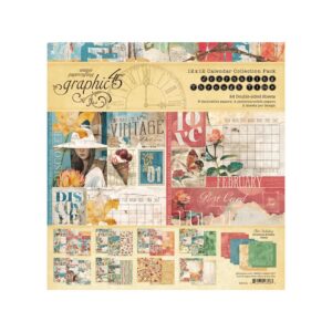 Graphic 45 - Journaling Through Time - Collection Pack 12"x12"
