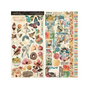 Graphic 45 - Journaling Through Time - Sticker Set