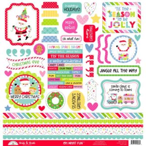 Doodlebug - Oh What Fun - This & That Stickers