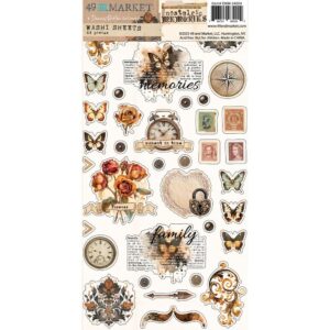 49 & Market - Nostalgic Memories - Washi Tape Sheets