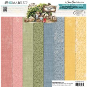 49 & Market - Whispering Way - Collection Pack 12X12", Solids
