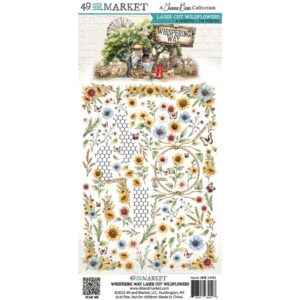 49 & Market - Whispering Way - Laser Cuts, Wildflowers