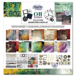 3Quarter Designs - Oh Texture - 12x12 Pack