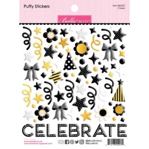Bella Blvd - Let's Celebrate - Puffy Stickers
