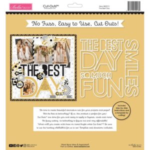 Bella Blvd - Let's Celebrate - Cut-Outs, The Best Day