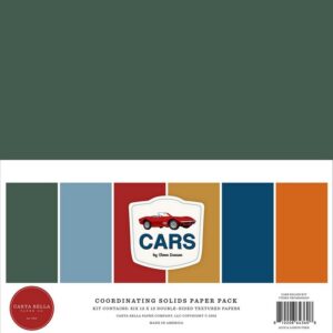 Carta Bella - Cars - Solids Kit 12x12"