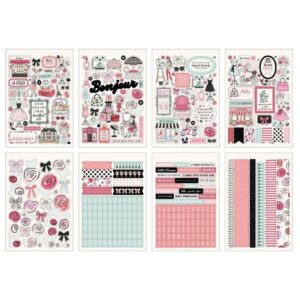 Carta Bella - French Girl - Sticker Book