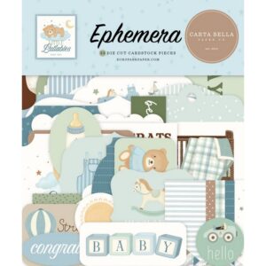 Carta Bella - Little Lullabies, Baby Boy - Ephemera