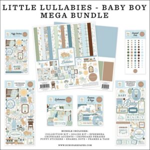 Carta Bella - Little Lullabies, Baby Boy - Mega Bundle
