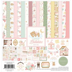 Carta Bella - Little Lullabies, Baby Girl - Collection Kit 12x12"