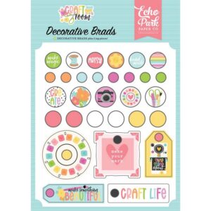 Carta Bella - Craft Room - Decorative Brads