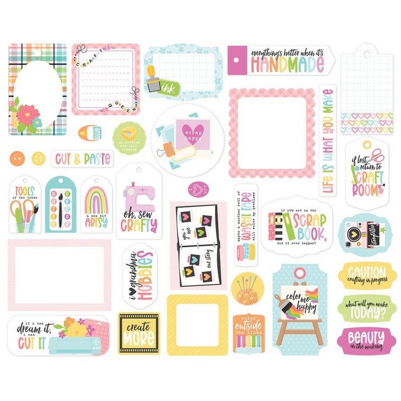 Carta Bella - Craft Room - Frames & Tags - Image 2