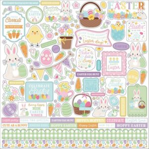 Echo Park - Easter Basket - Cardstock Stickers 12x12"