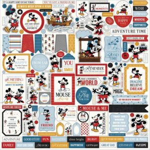 Echo Park - Mouse & Me - Element Stickers 12x12"