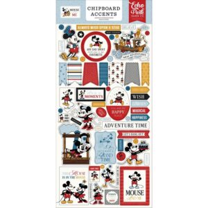 Echo Park - Mouse & Me - Chipboard Accents