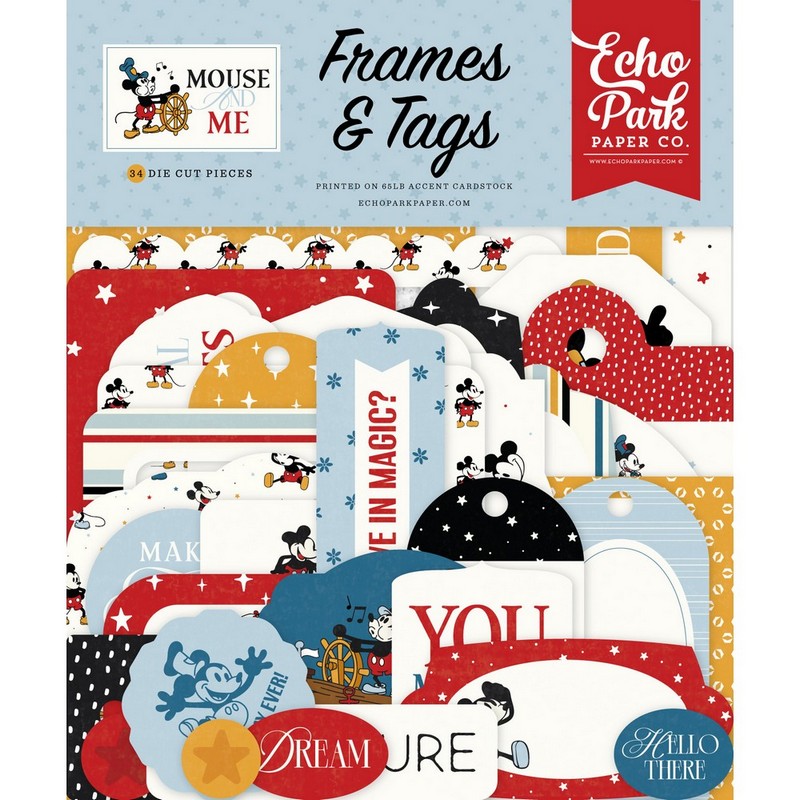 Echo Park - Mouse & Me - Frames & Tags