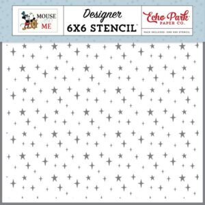 Echo Park - Mouse & Me - Stencil, Wish Upon A Star