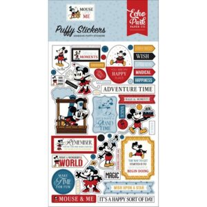 Echo Park - Mouse & Me - Puffy Stickers