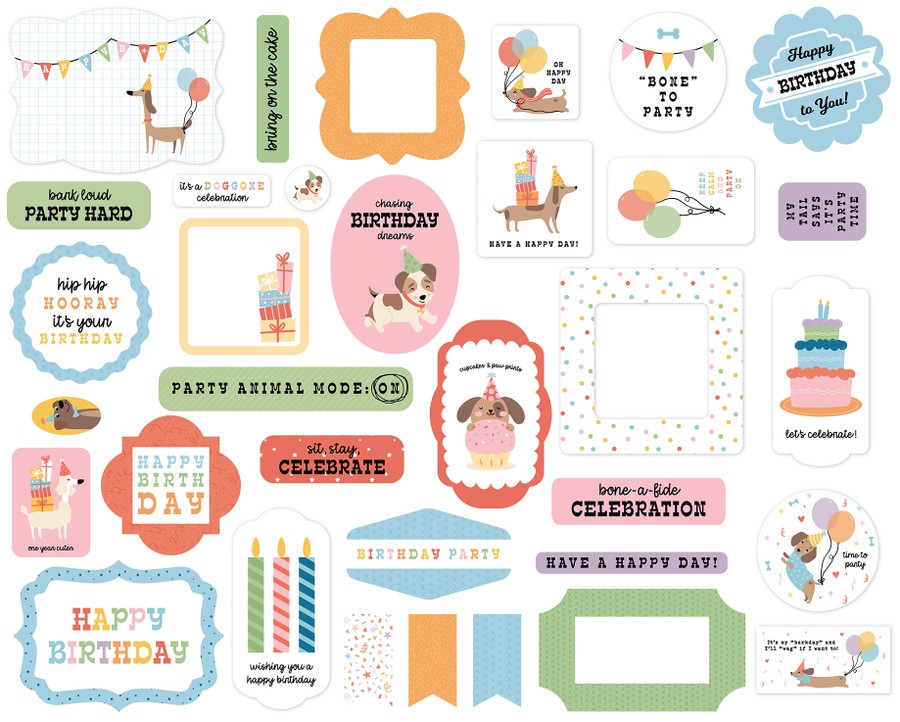 Echo Park - Party Animal - Ephemera - Image 2