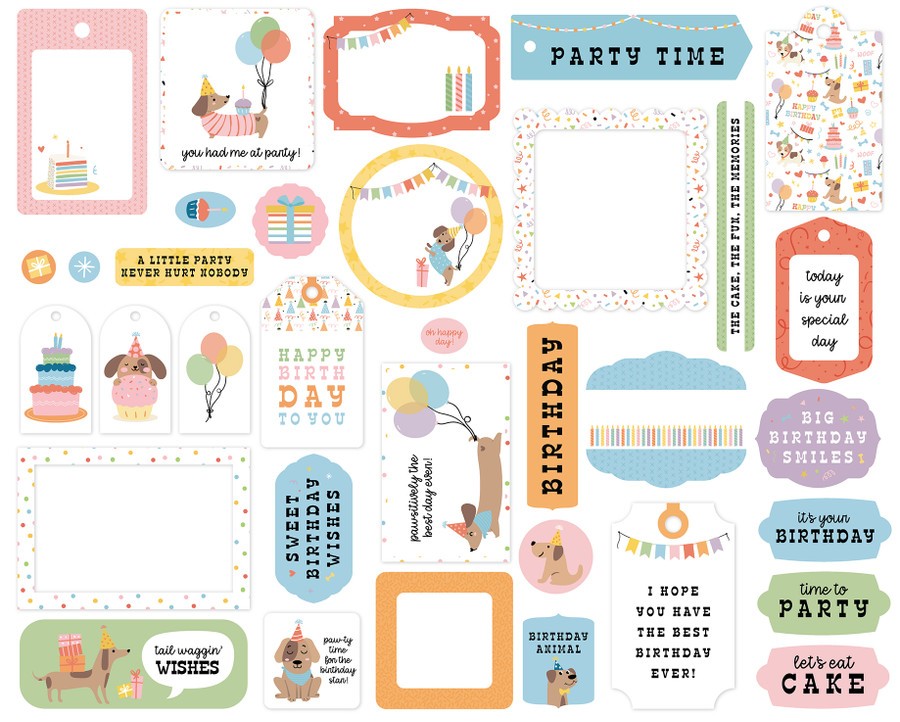 Echo Park - Party Animal - Frames & Tags - Image 2