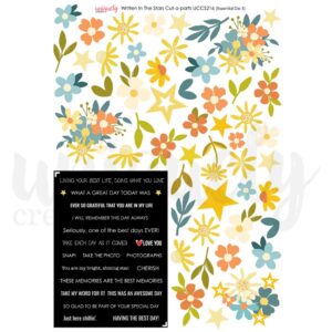 Uniquely Creative - Written In The Stars - Cut-a-Part Sheet