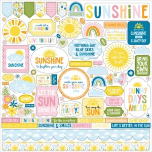 Echo Park - You Are My Sunshine - Cardstock Stickers 12x12"